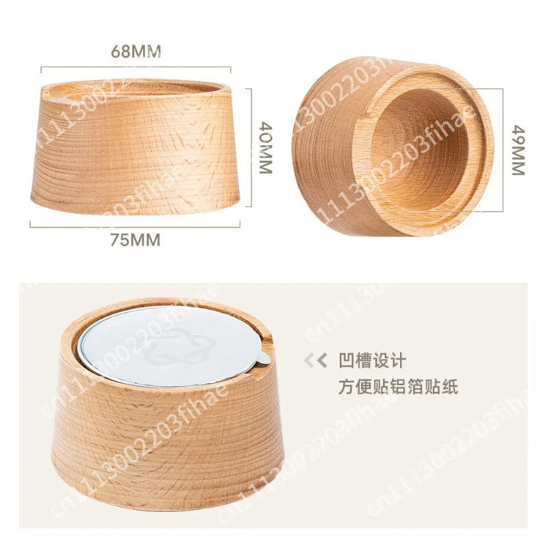 Reusable Coffee Capsule Cup Body Kit Aluminum Foil Seal Cover Powder Filler Powder Hammer