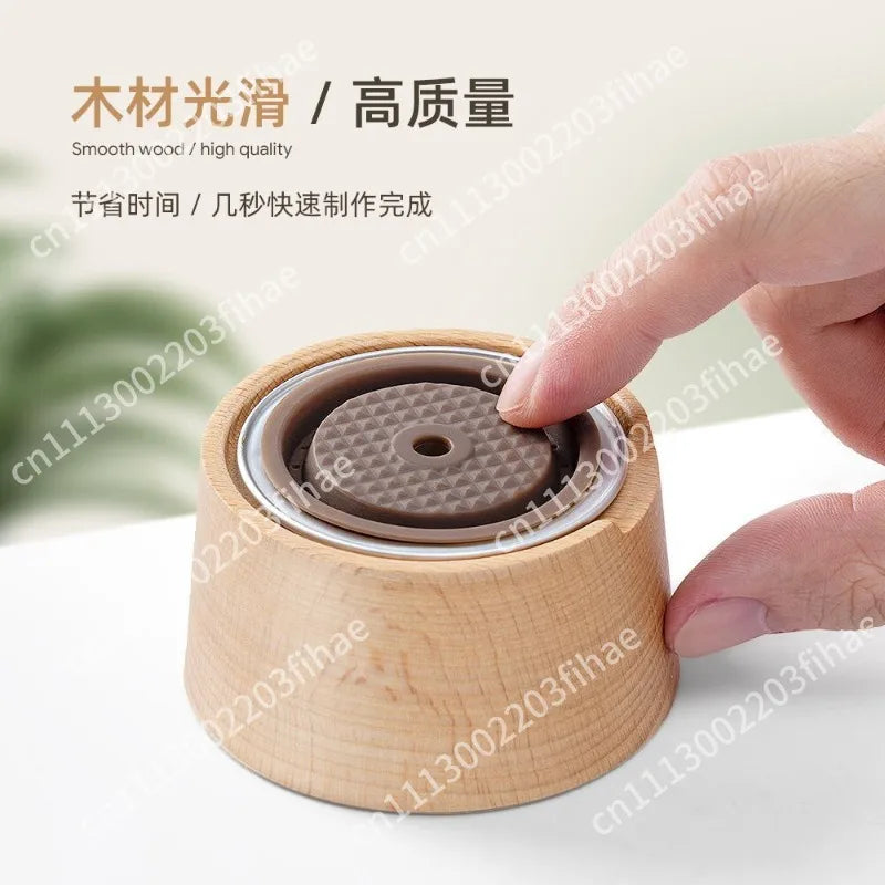 Reusable Coffee Capsule Cup Body Kit Aluminum Foil Seal Cover Powder Filler Powder Hammer